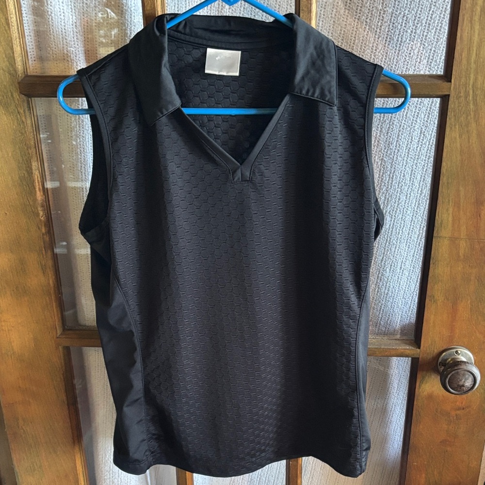 Nike Golf Black Sleeveless Blouse